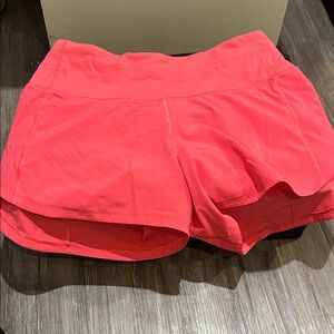 Lululemon Athletica Bright Pink Athletic Shorts